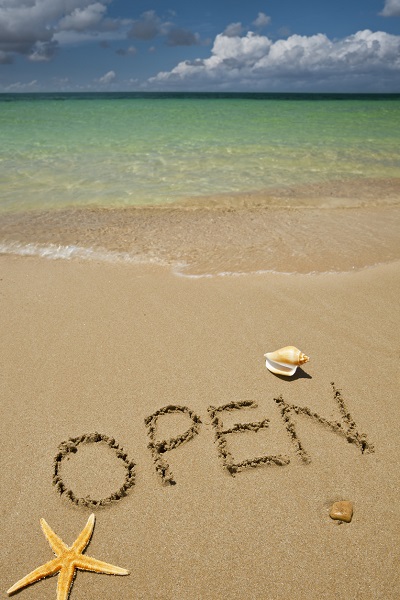 Beach is Open!