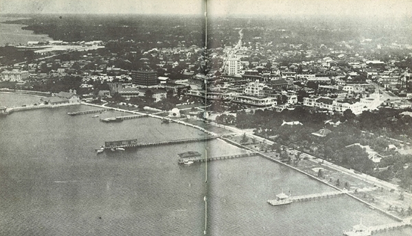 Aerial Photo of Downtown Sarasota 1925