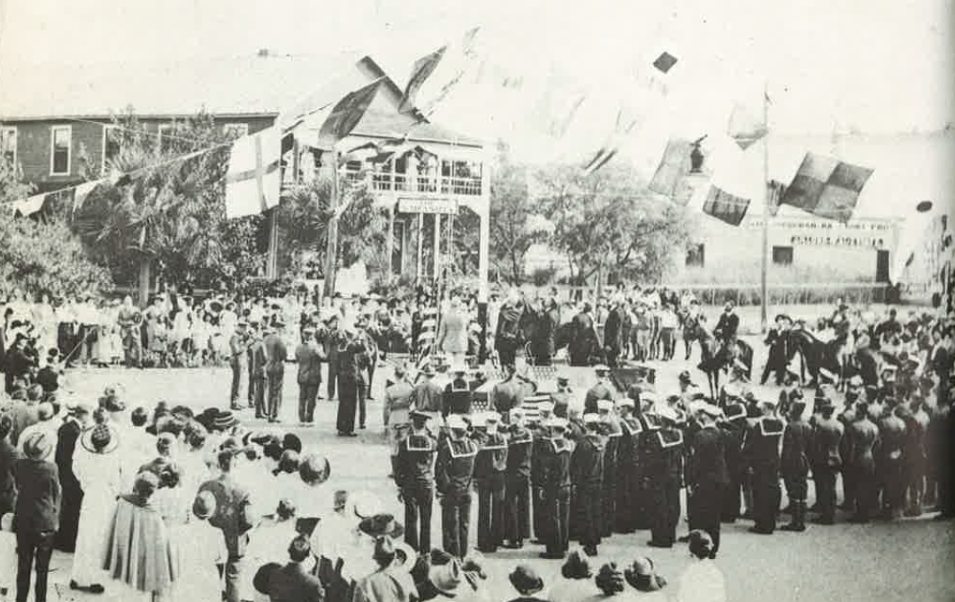 Ceremonies at Five Points 1919 Sarasota