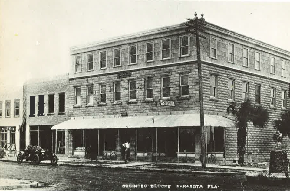 Business on Main St Sarasota 1908 DwellingWell.com