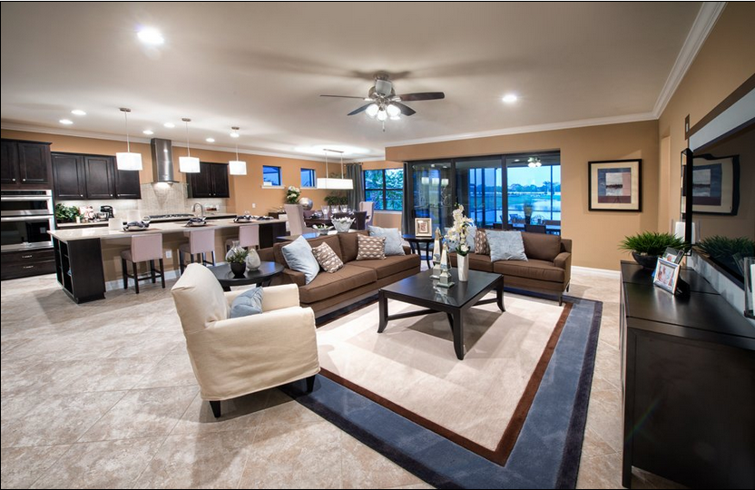 Sandhill Preserve Living Room Sarasota Image #2 Pinnacle Model