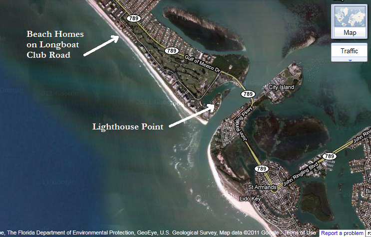 South Longboat Key Beach Homes