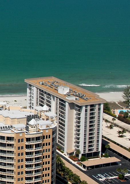 aerial view of Ldio Beach Club Sarasota
