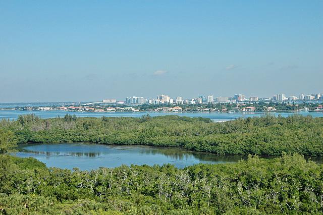Sarasota city view from L ' Elegance