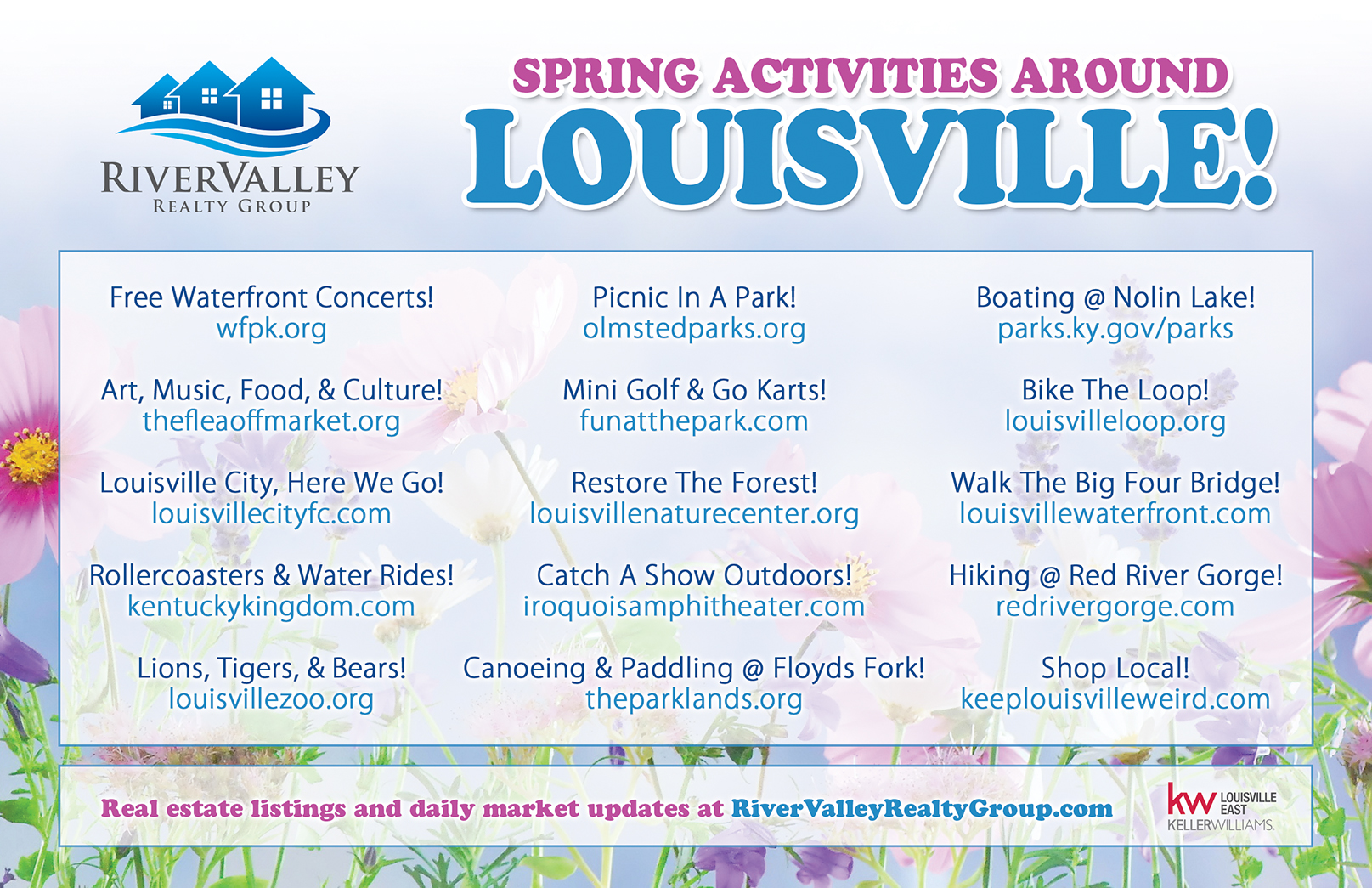 Spring events and activities to check out around Louisville!