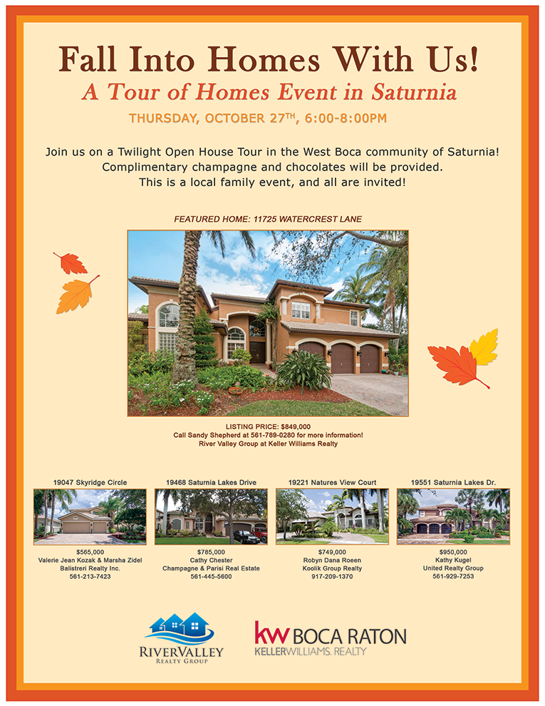 Boca Twilight Open House Tour