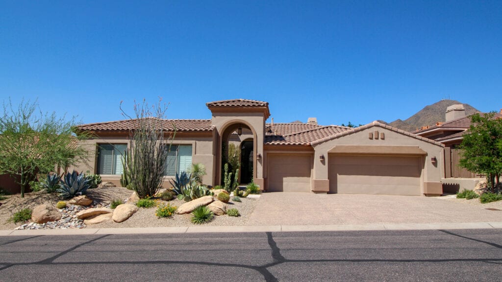 One Story Home 3 Car Garage 