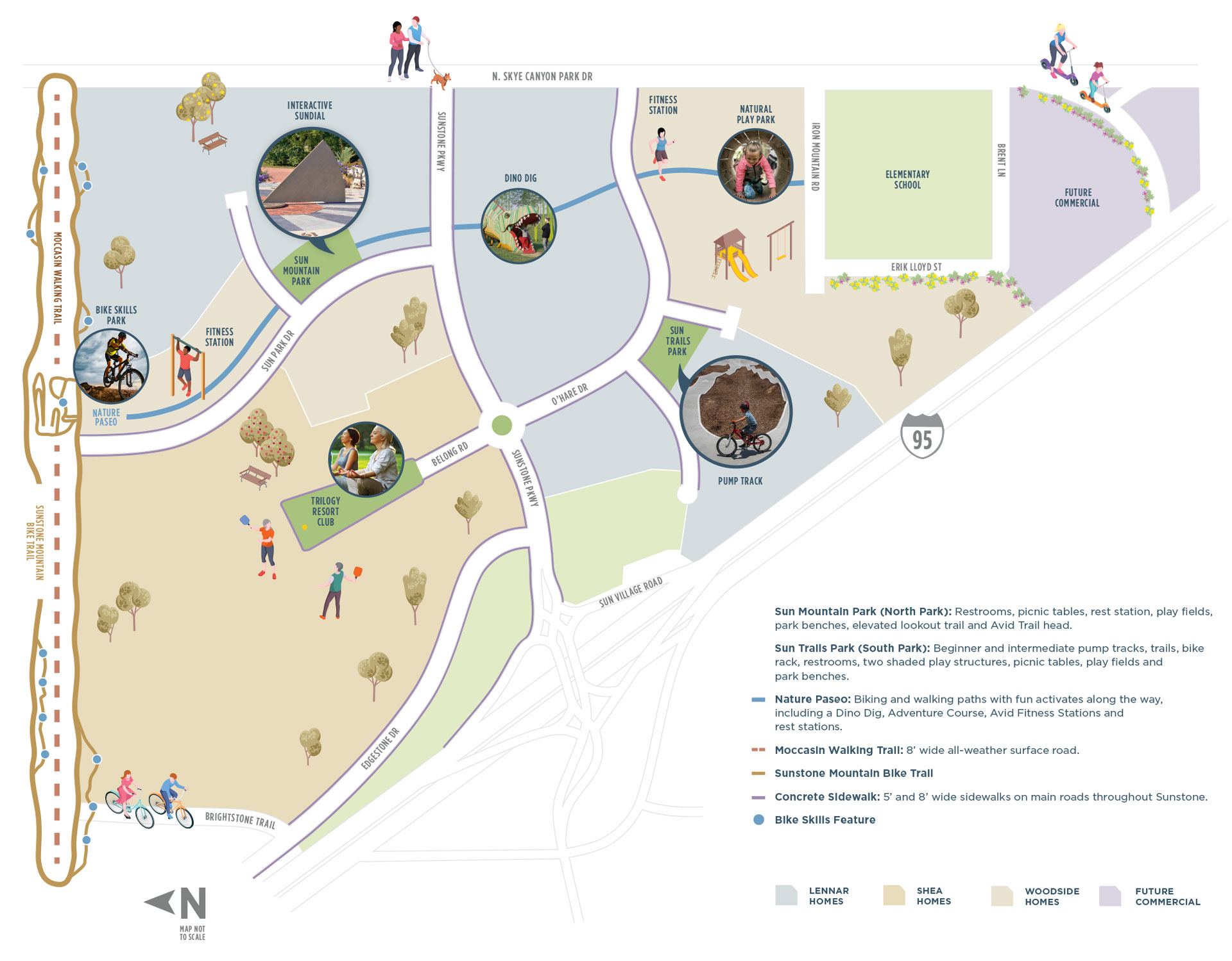 Sunstone Las Vegas NV Community Map