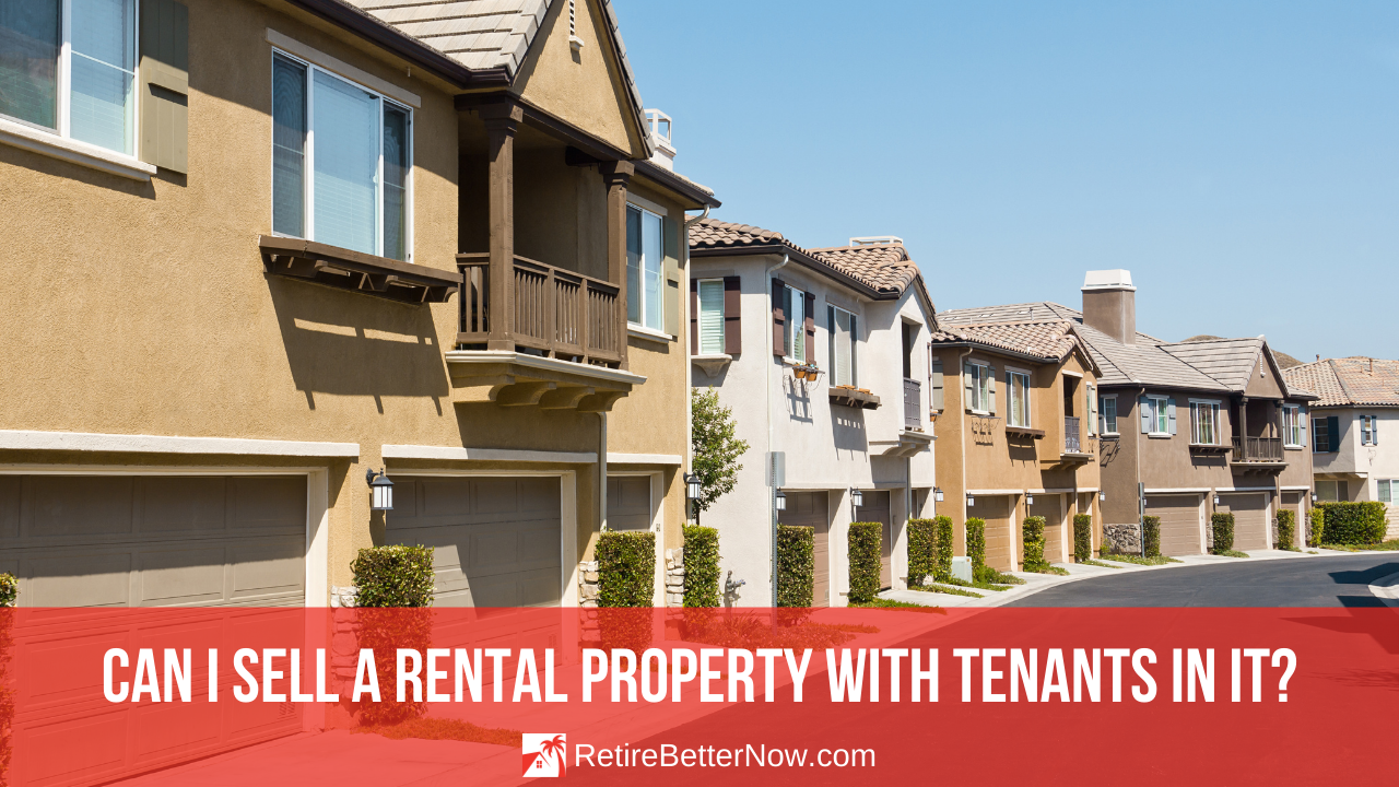 Can i sell a house hot sale with tenants