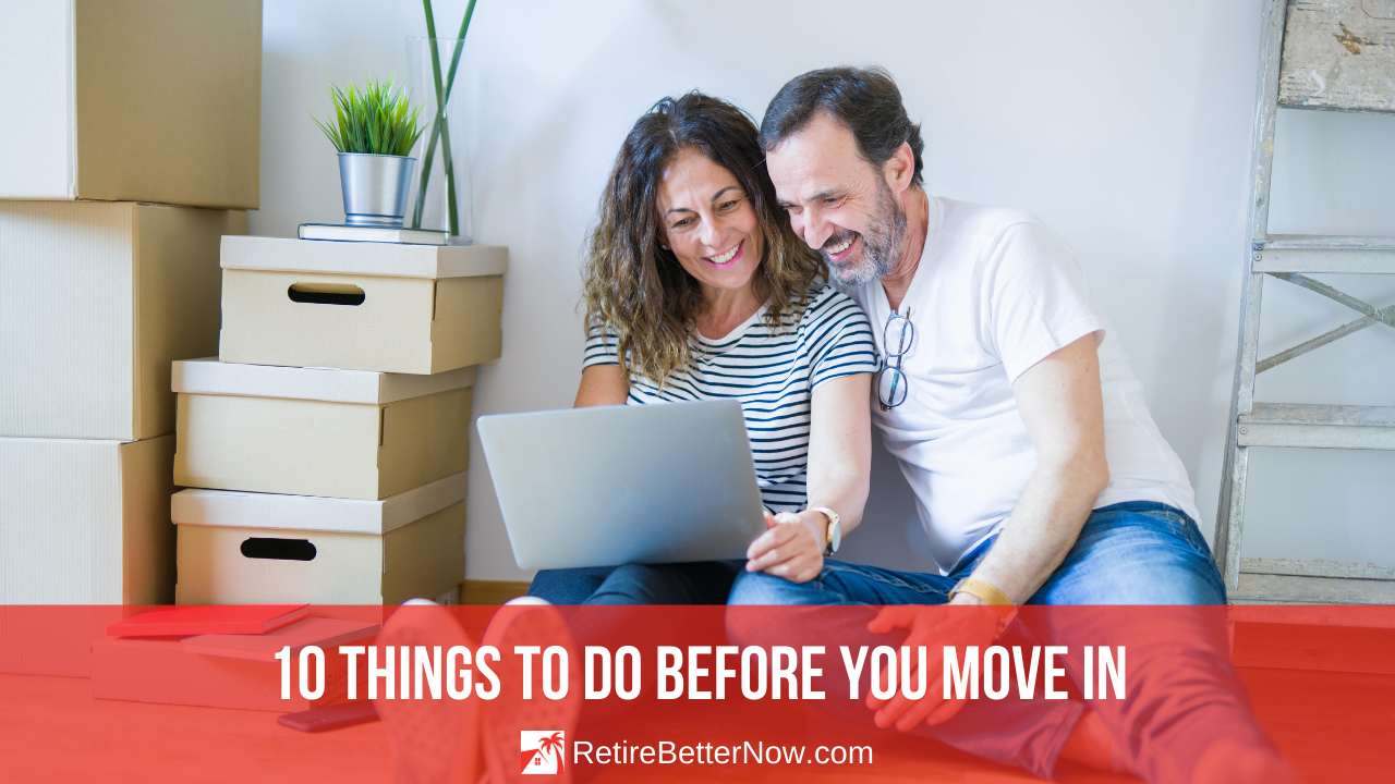 Things To Do Before You Move In
