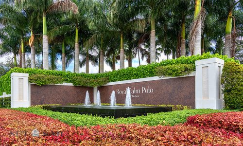Royal Palm Polo Community Entrance - Boca Raton
