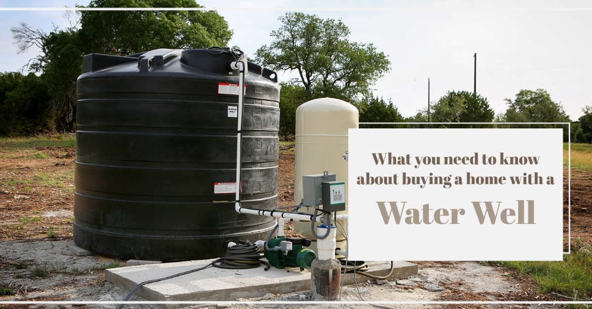 buying a home with well water