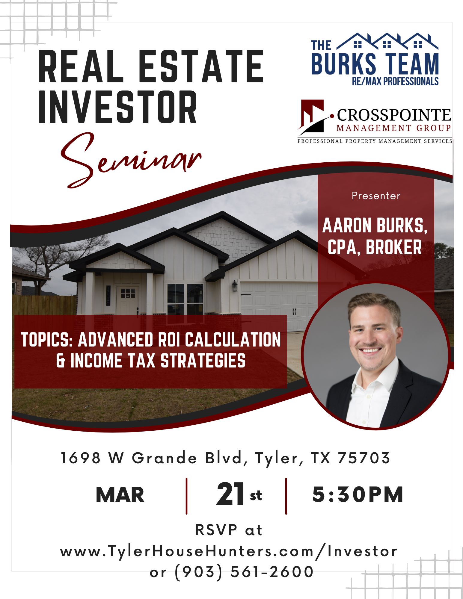 Burks Team Investor Seminar