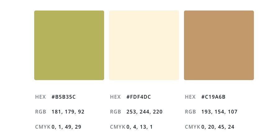 Olive Green, Warm White, and Wood Finishes colors