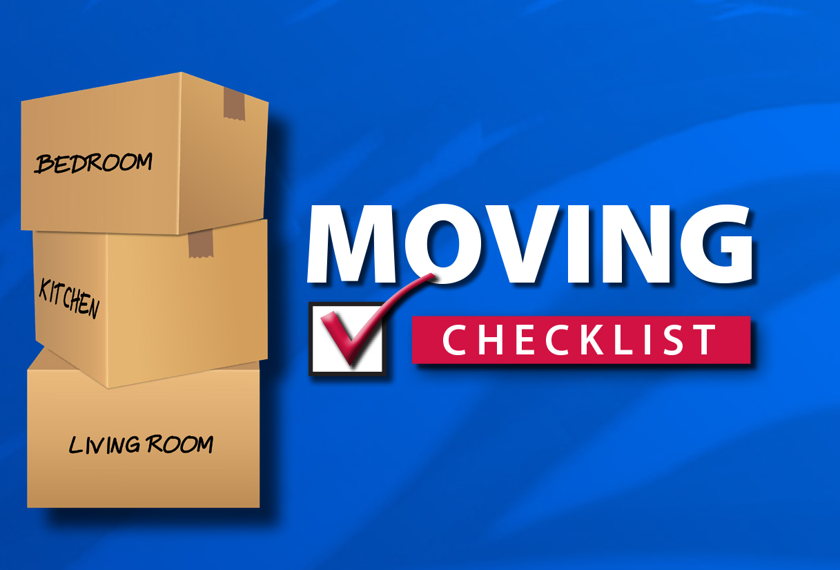 Moving Checklist with Moving Boxes