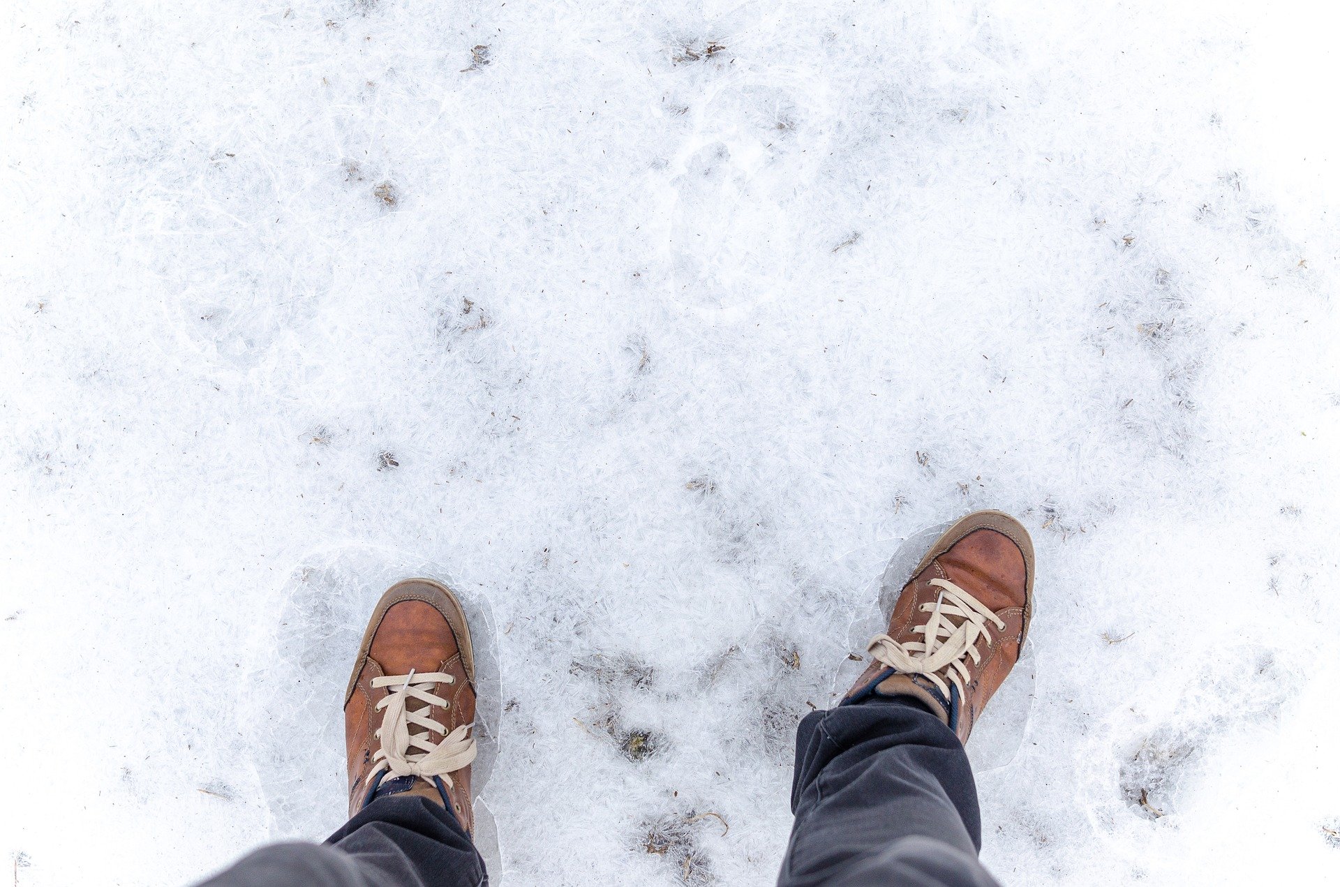 Standing on Snow and Ice