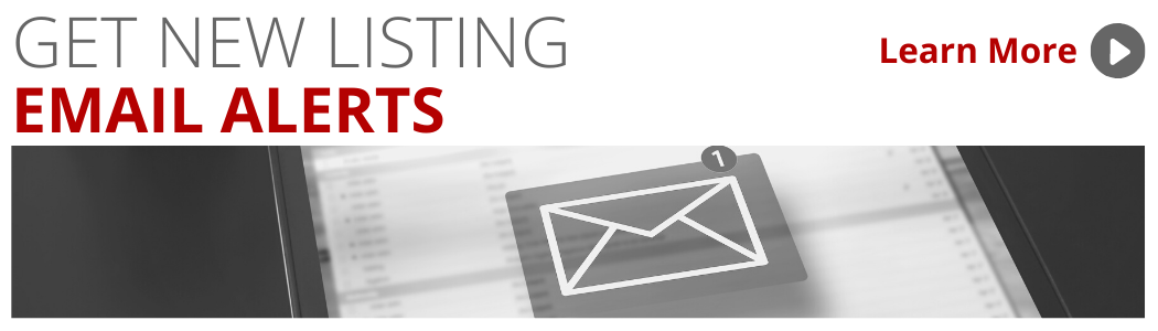 Get New Listing Email Alerts
