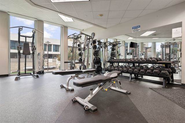 Fitness Center at The Tower Fort Worth