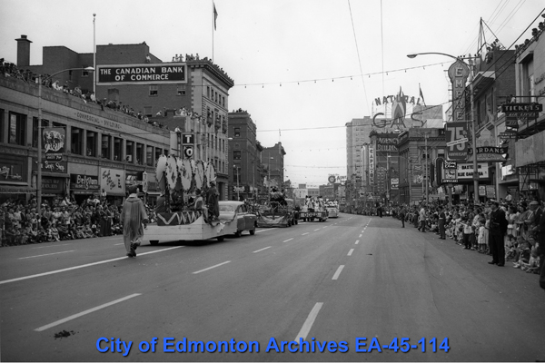 Edmonton in 1953
