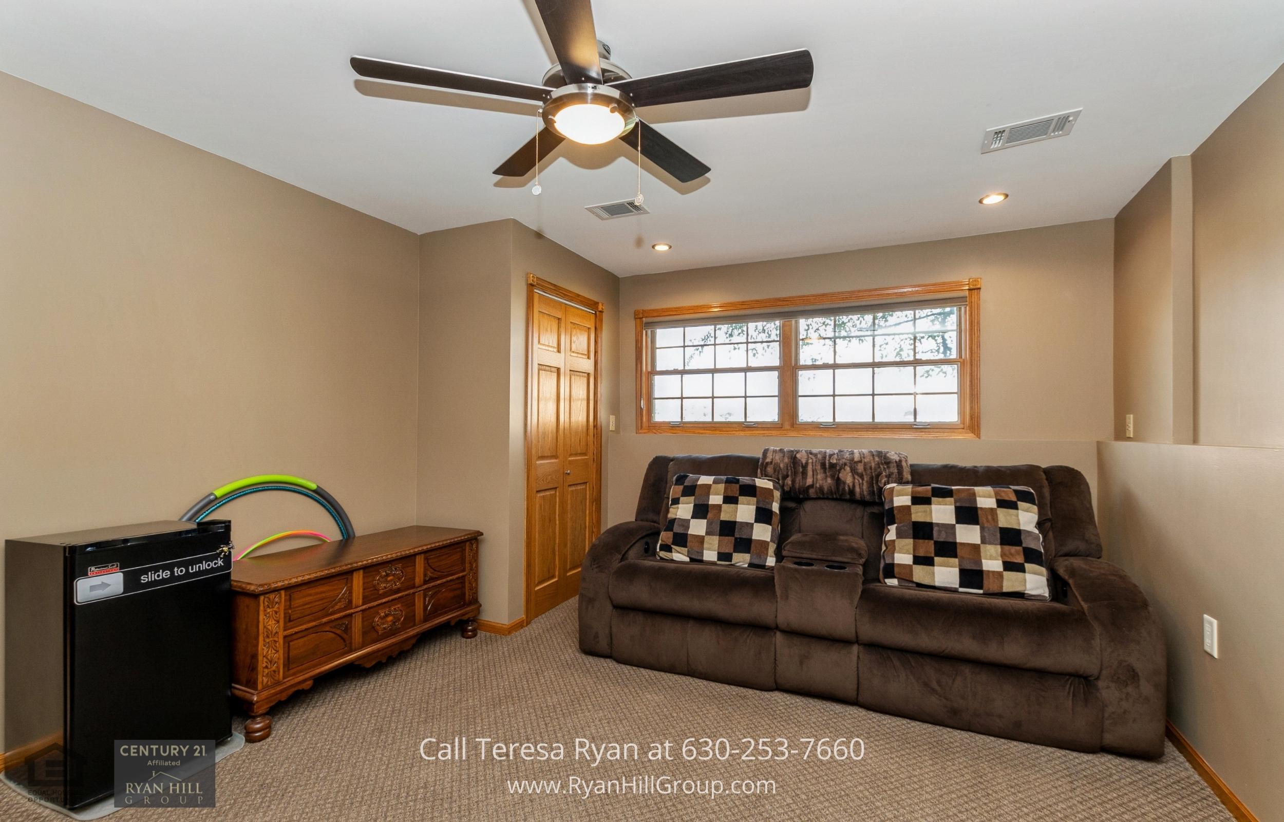 This home offers 2 main level bedrooms and a large lower level bedroom.