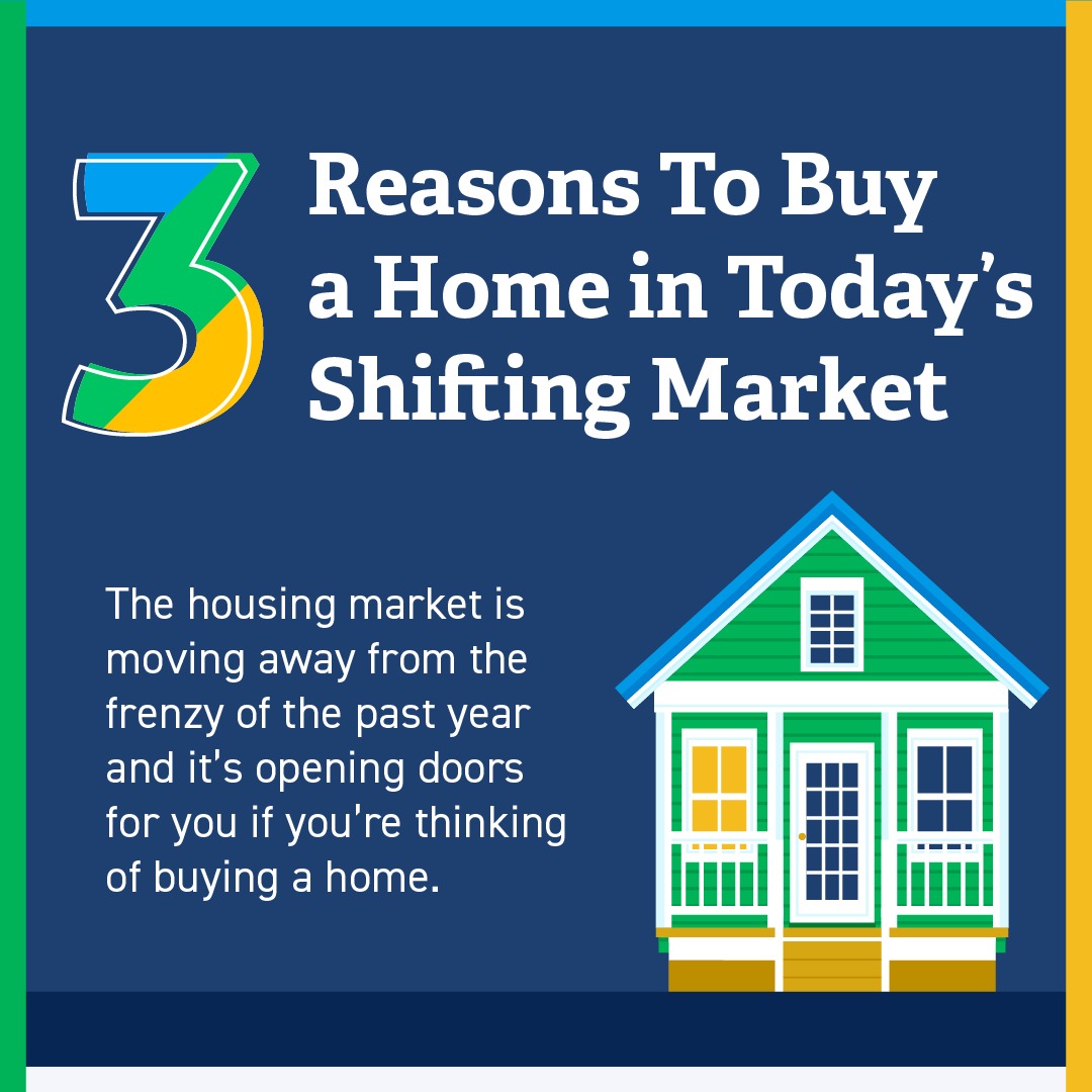 3 Reasons To Buy a Home in Today's Shifting Market