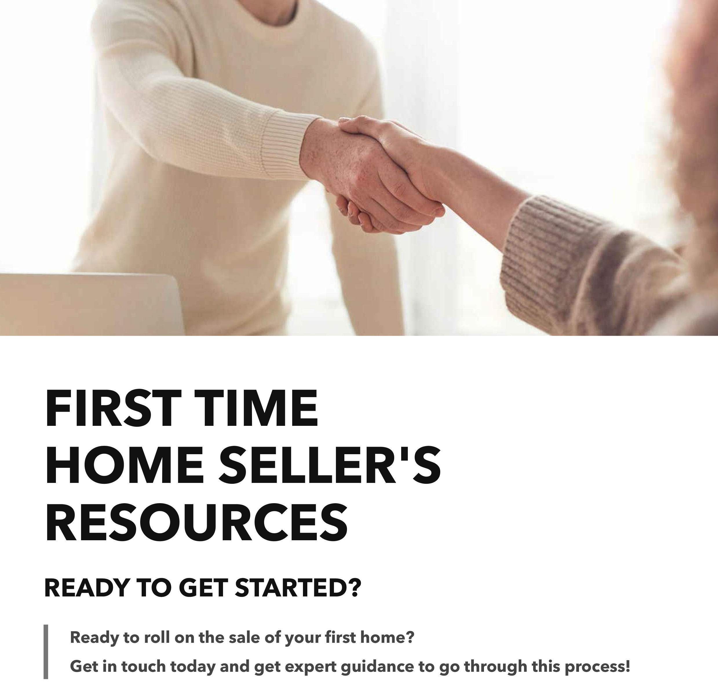 First Time Home Seller's Guide