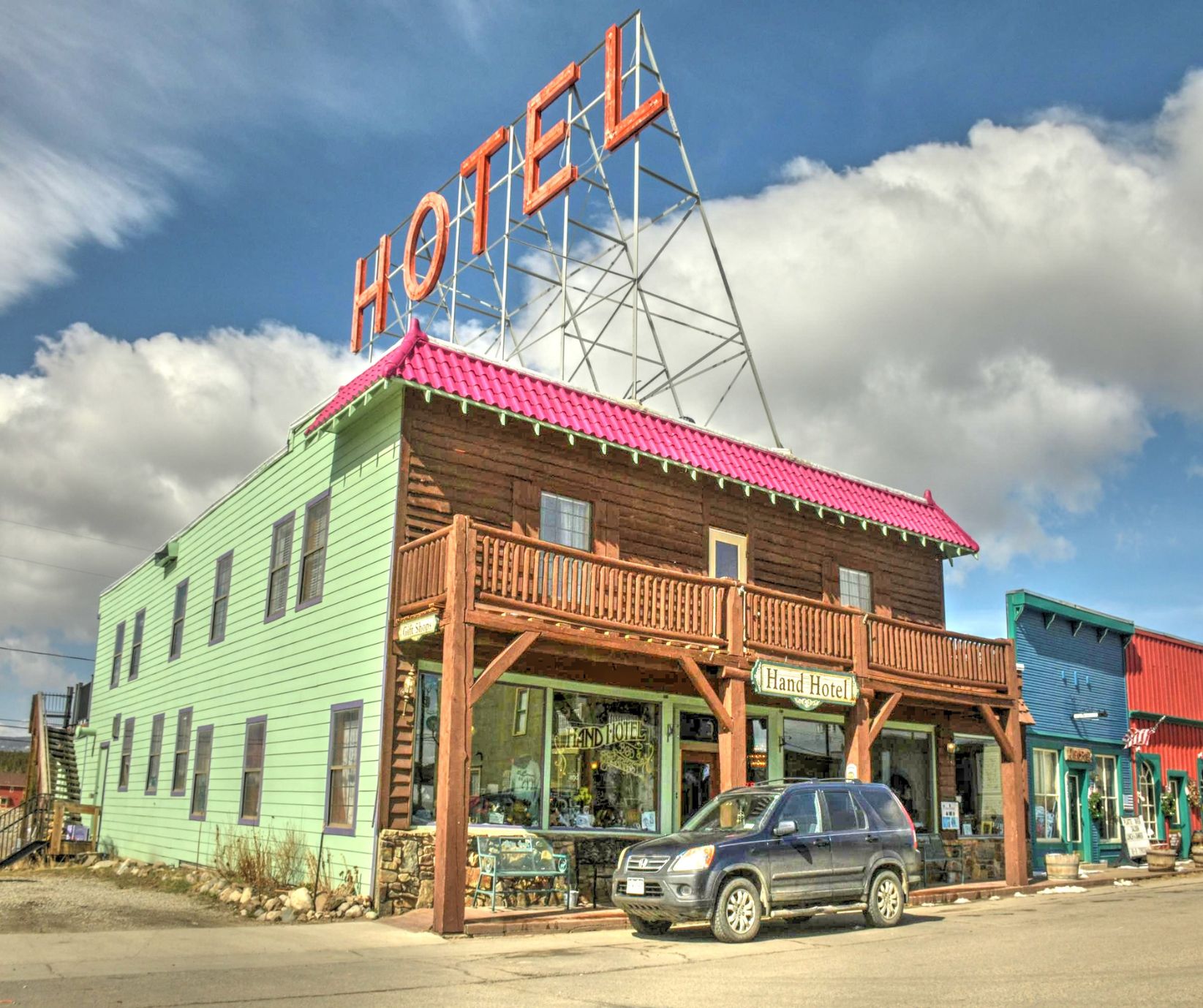 The Historic Hand Hotel in Fairplay, Colorado
