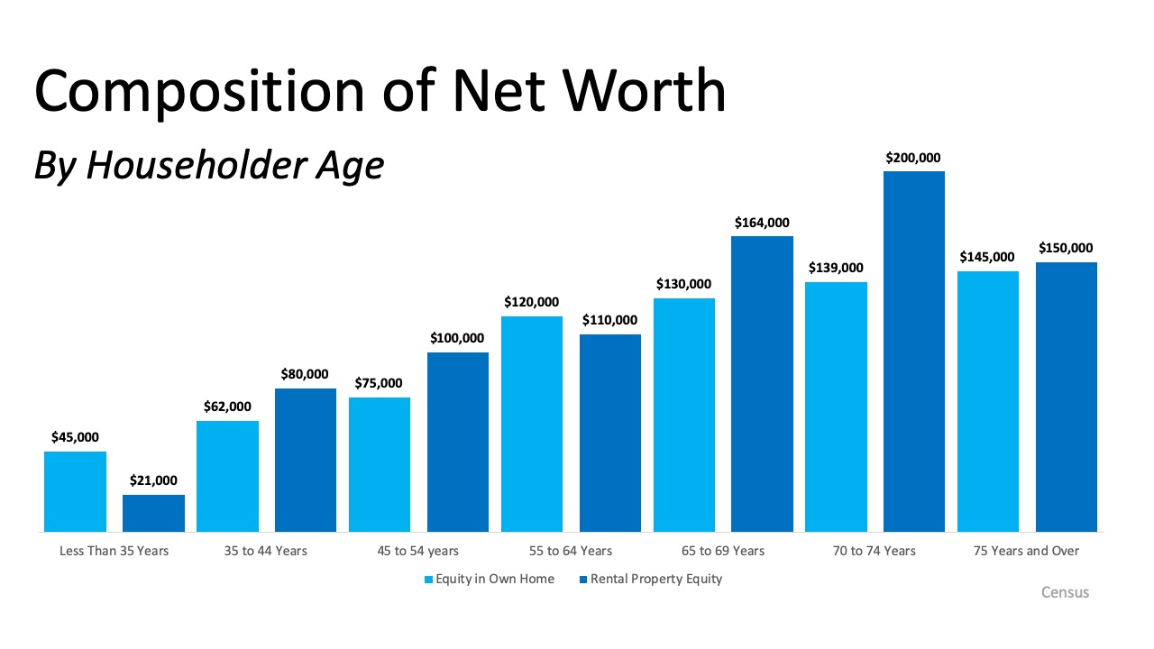 Composition of net worth by householder age