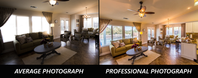 Average Photograph vs Professional Photograph example.