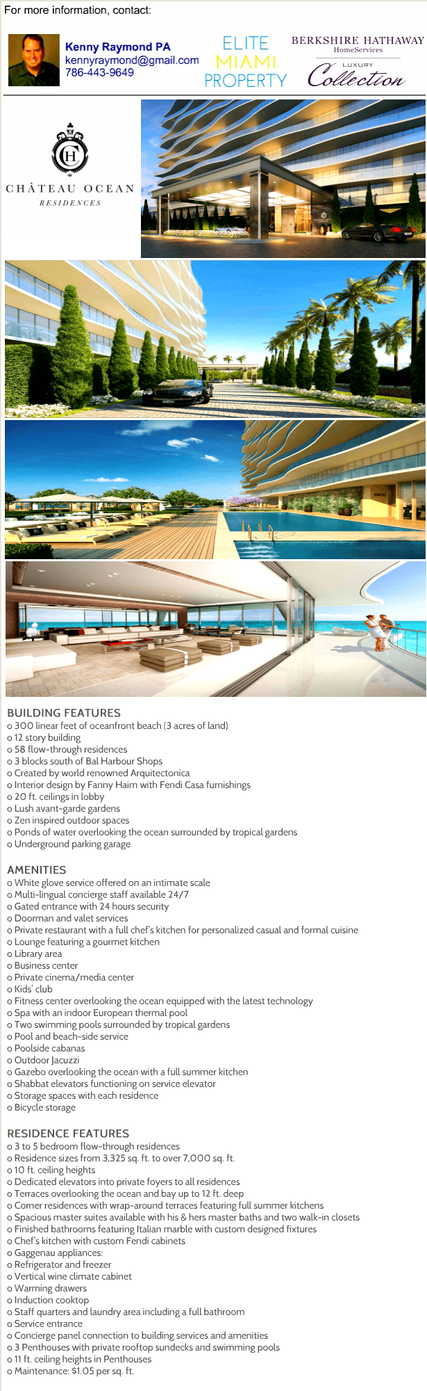 Chateau Ocean Residences Condos for Sale