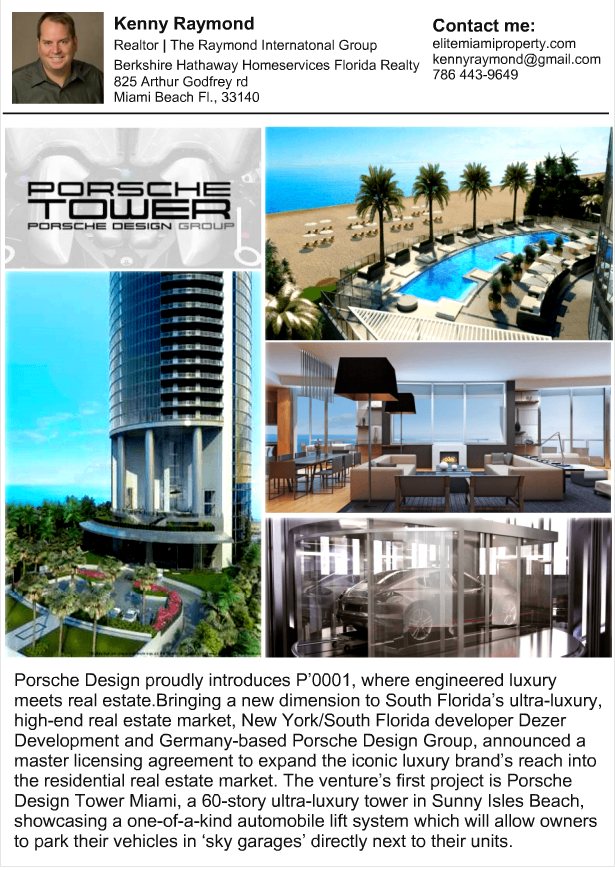 Porsche Design Tower Condos for Sale in Miami Beach