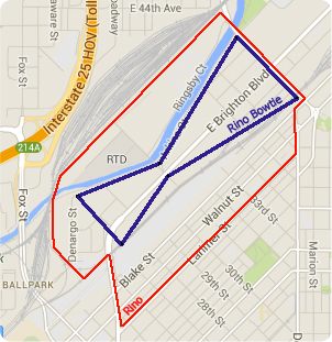 River North Boundary Map