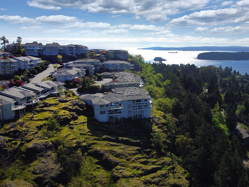 Oceanview from Woodlands Drive in Uplands Community of Nanaimo