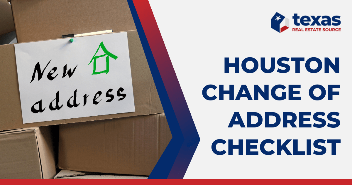 Houston Change of Address Checklist