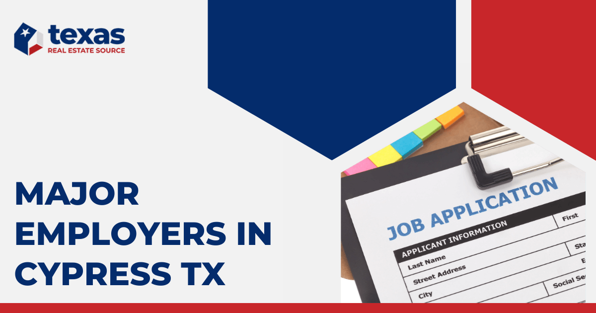 Looking for Jobs in Cypress TX? Big Companies in Cypress