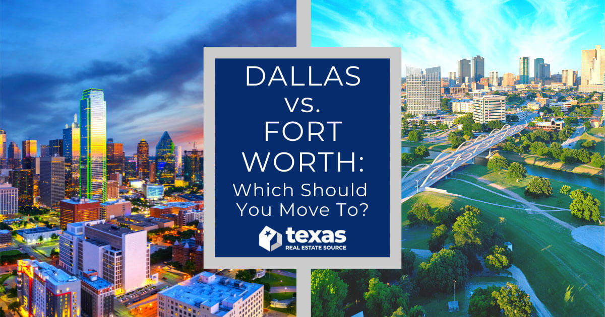 Dallas Vs Fort Worth 8 Things To Know Before Moving 3012