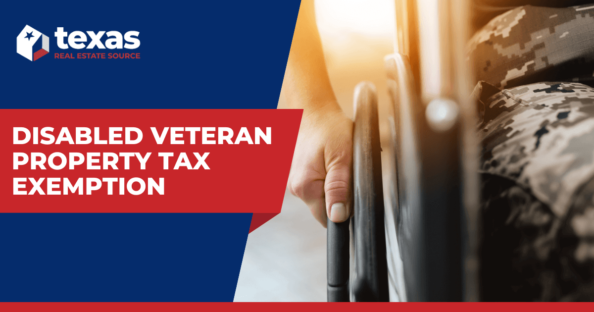 Disabled Veteran Property Tax Exemption Texas