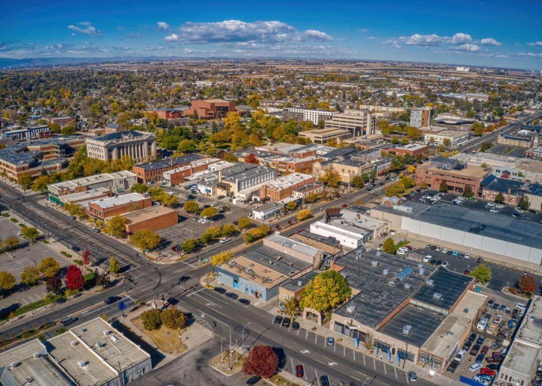 Aerial View of Greeley.