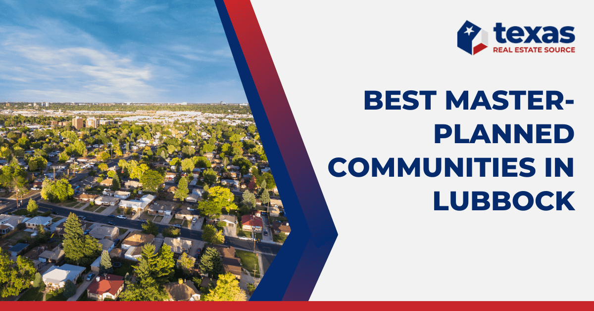 Lubbock Master-Planned Communities
