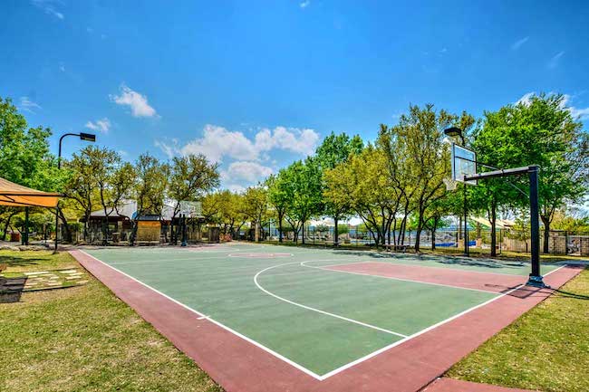 Basketball Court, Steiner Ranch, Austin TX