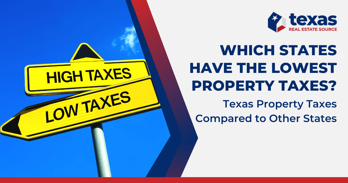 Texas Property Taxes Compared to Other States