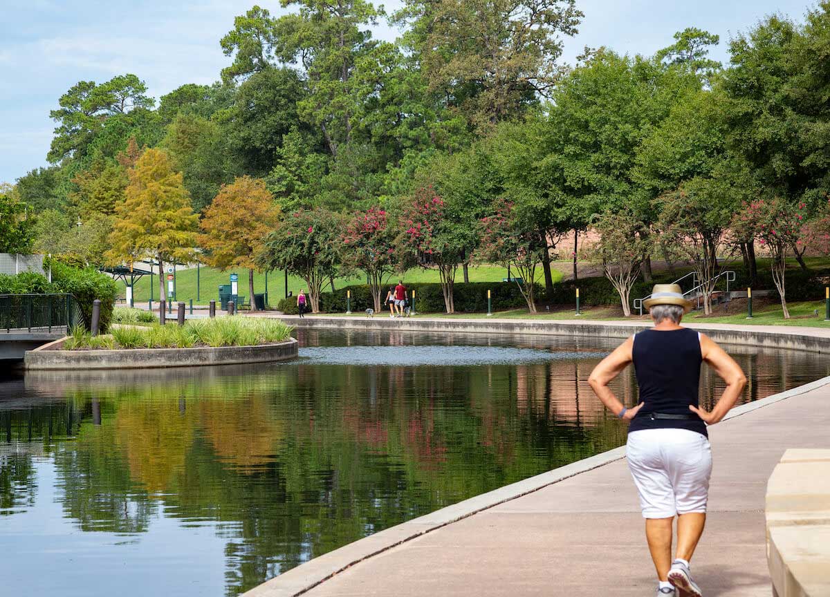 Walkable Houston: The Woodlands Waterway