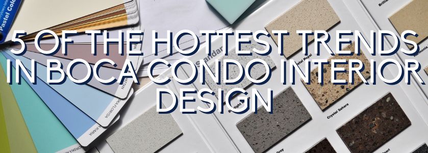 5 of the hottest interior design trnds