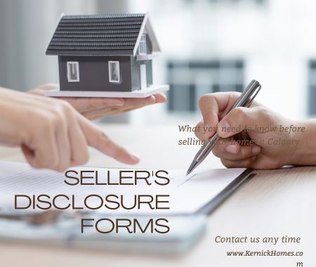 Sellers disclosure form