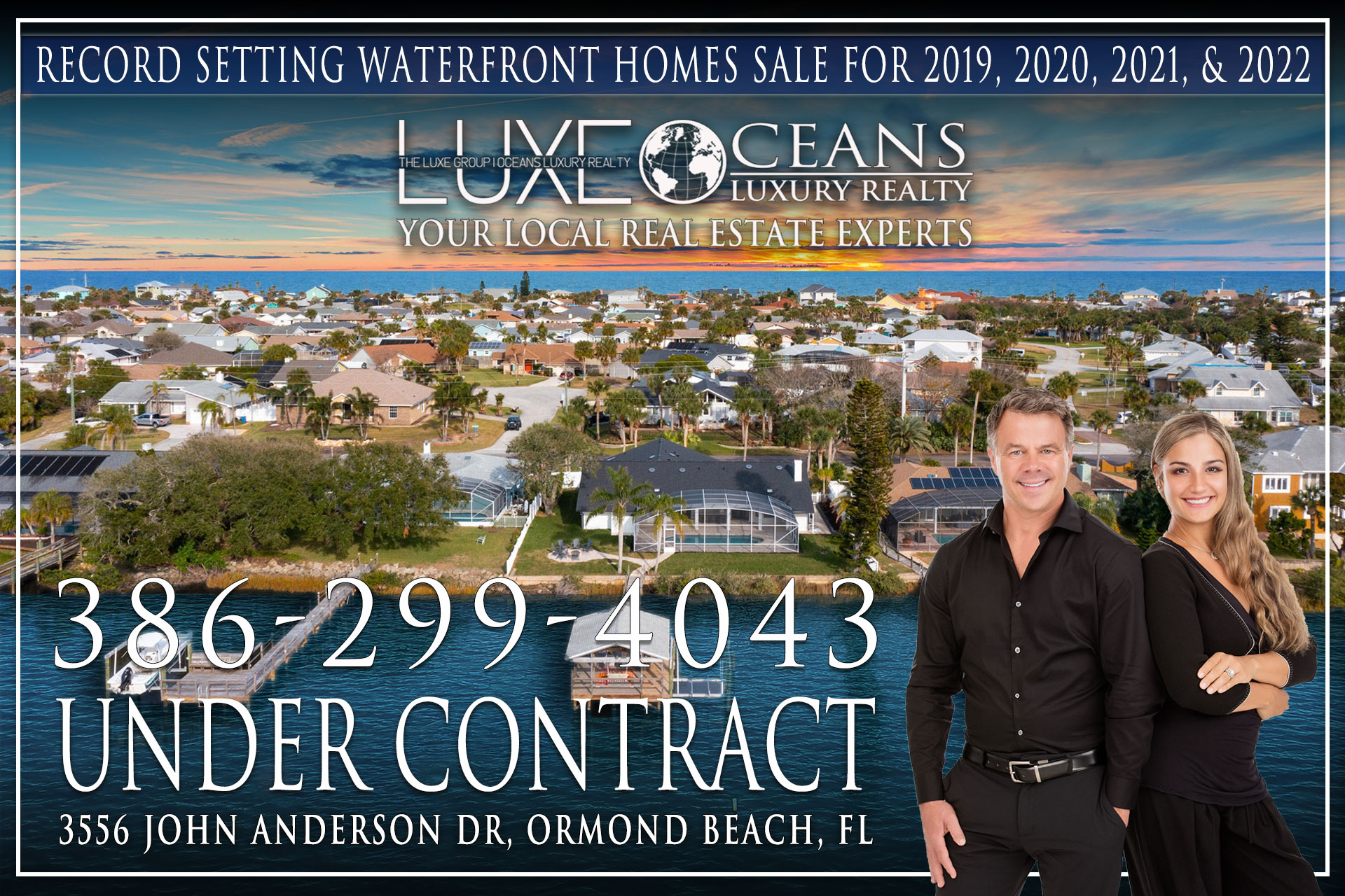 Ormond Beach Riverfront Homes For Sale. John Anderson Drive Homes For Sale. Luxury waterfront estates in Florida. The LUXE Group at Oceans Luxury Realty
