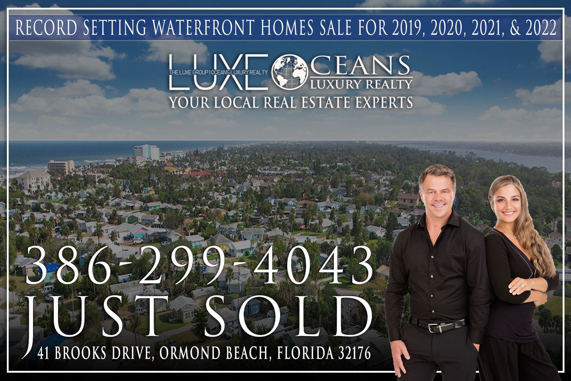 41 Brooks Drive Ormond Beach Home is now sold. Luxury real estate for sale in Daytona Beach, FL. The LUXE Group at Oceans Luxury Realty 386-299-4043