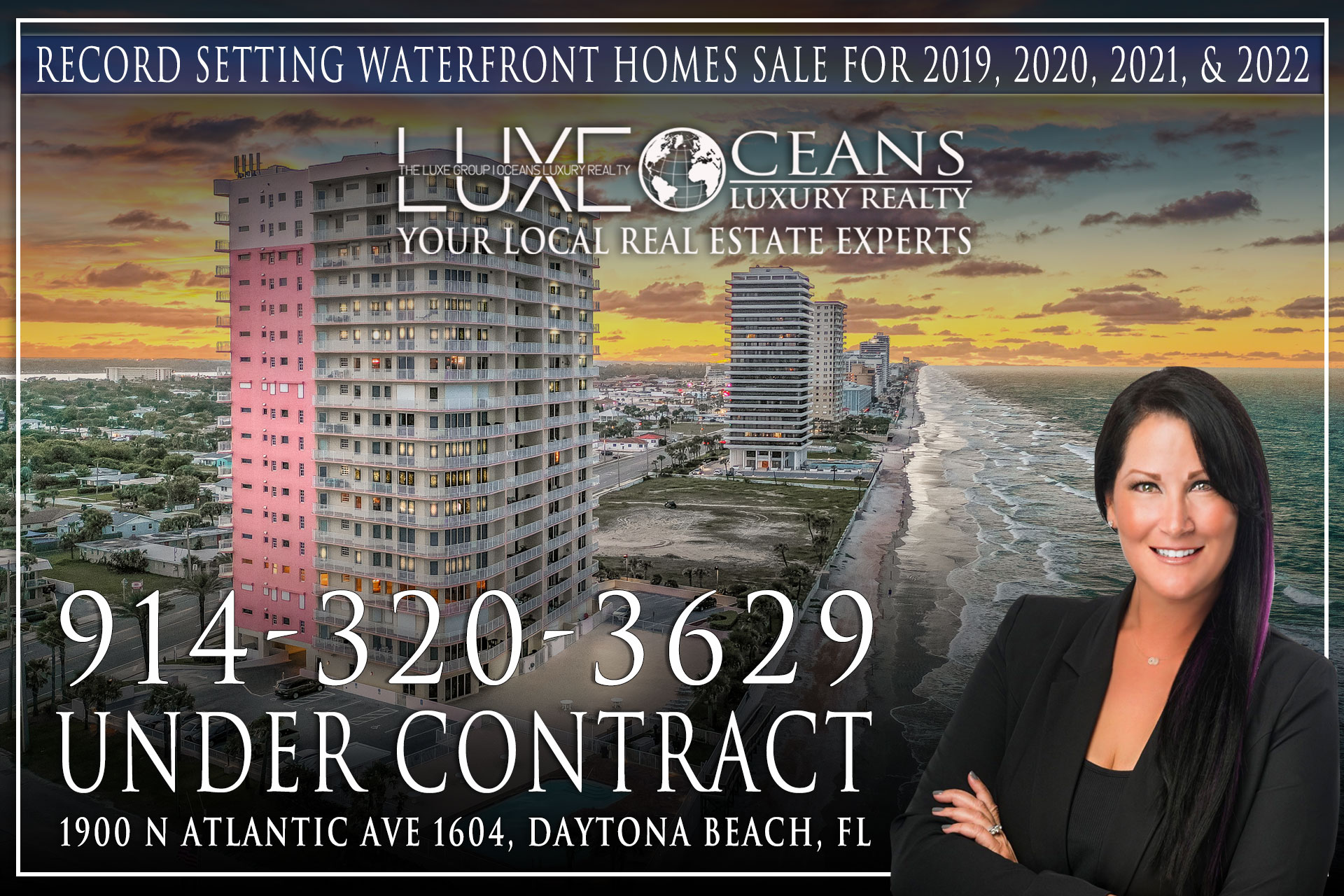 Island Crowne Oceanfront Condos Sale. Luxury Daytona Beach Florida Condos. 1900 N. Atlantic Ave. The LUXE Group at Oceans Luxury Realty 386-299-4043
