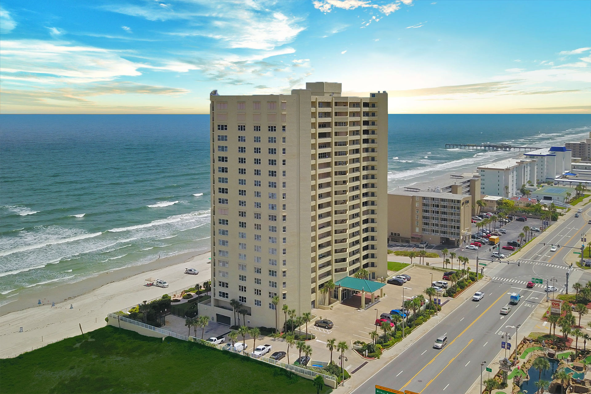 Towers Ten condos for sale in Daytona Beach Shores, FL. 3425 S Atlantic | VA Approved Condos | The LUXE Group 386-299-4043