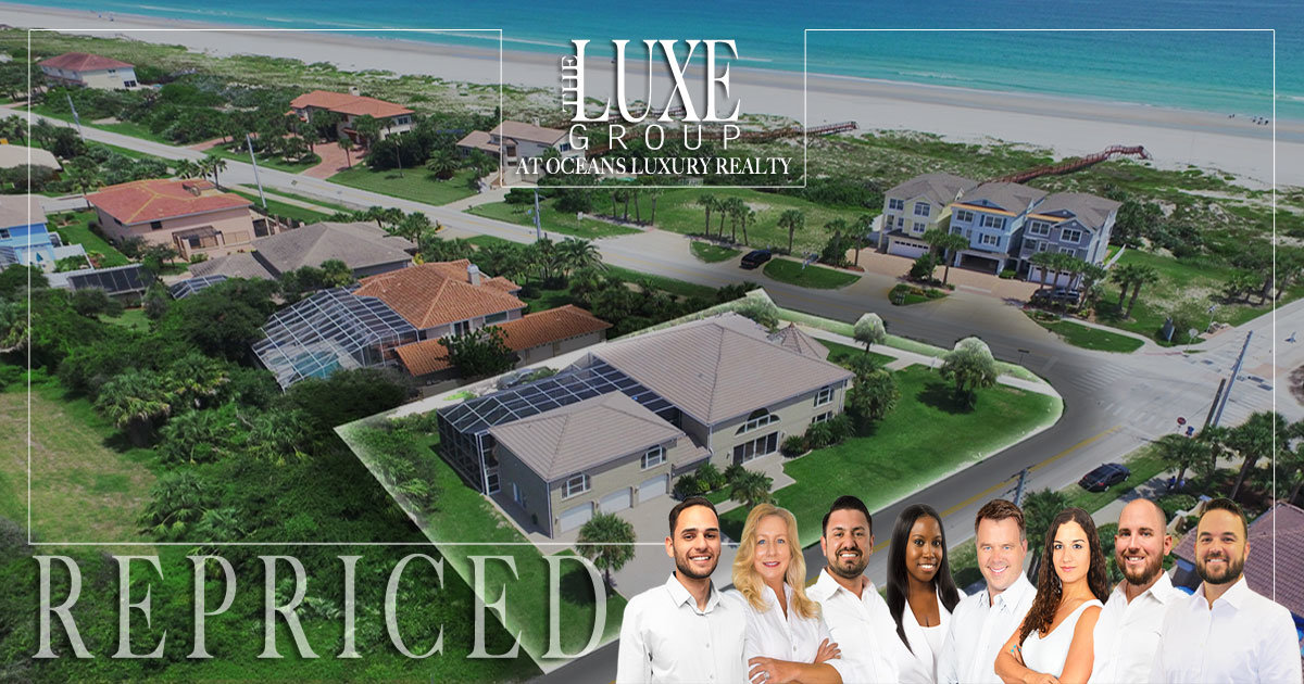 Ocean view home for sale Ponce Inlet Florida - 4892 S Atlantic Ave - The LUXE Group 386-299-4043
