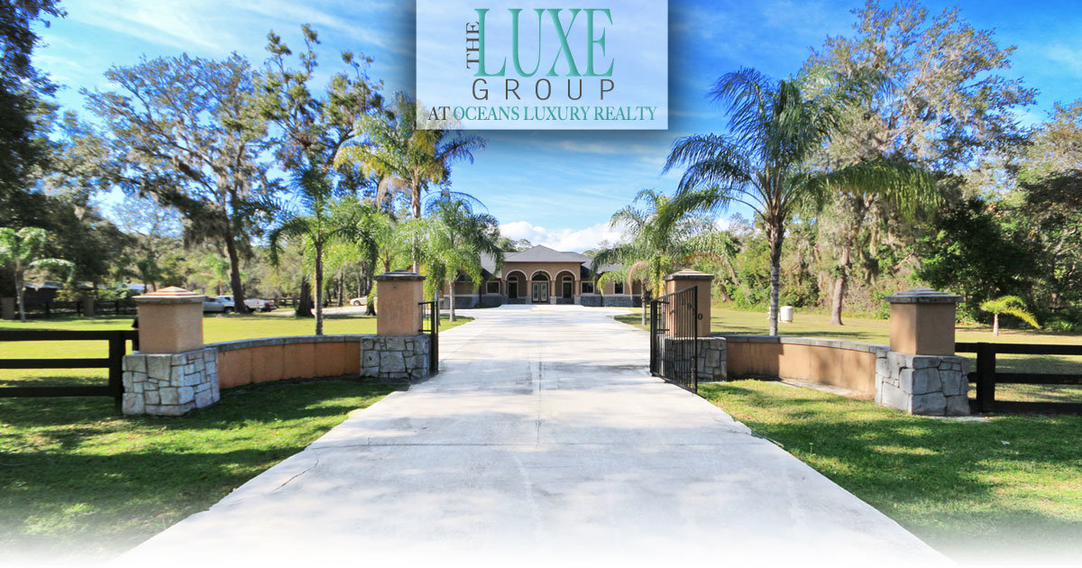 Gated home in Deland - 2930 Marsh Road - Call The LUXE Group 386-299-4043